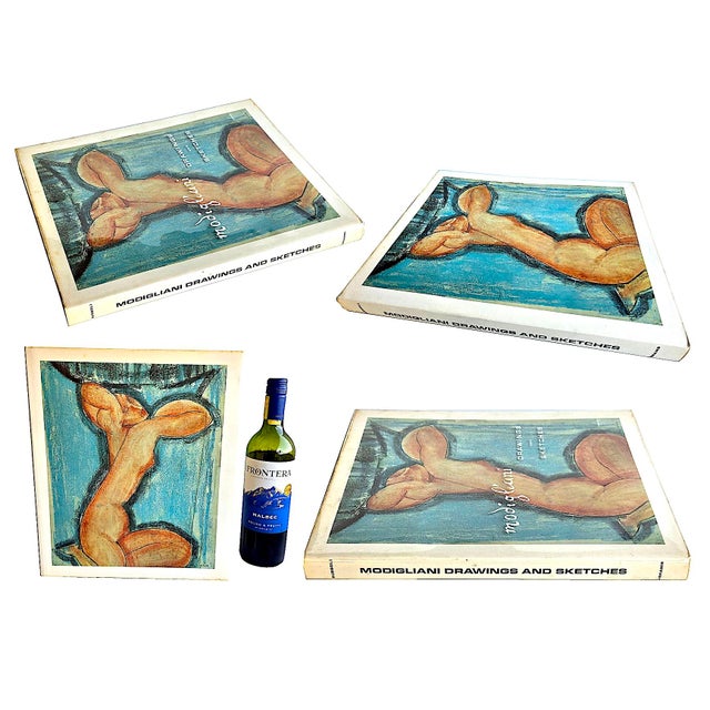 Mid-Century Modern 1969 1st Edition, "Modigliani: Drawings and Sketches", Franco Russoli For Sale - Image 3 of 17