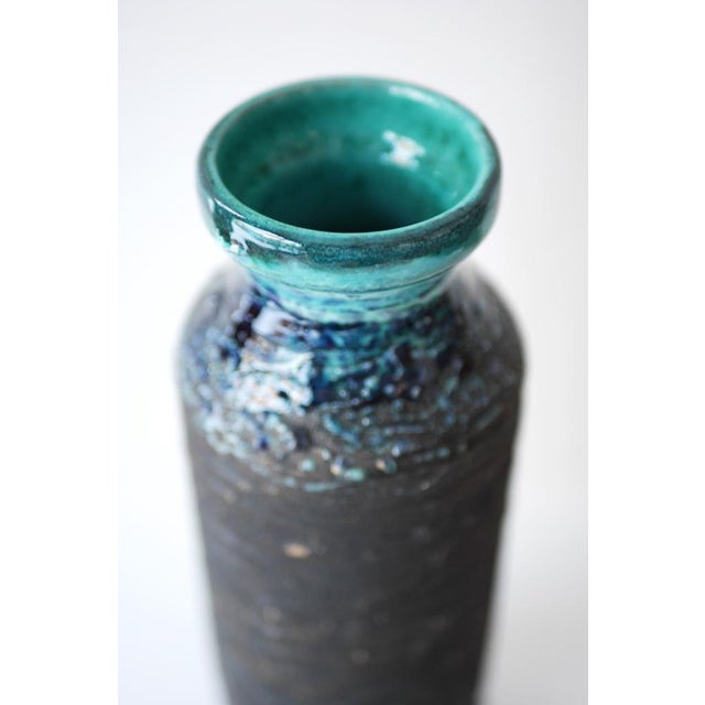Mid-Century Modern Scandinavian Pottery Vases from Tilgmans, Sweden, Set of 2 For Sale - Image 11 of 13