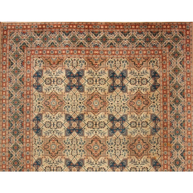 Middle Eastern Hand-Knotted Rug For Sale - Image 3 of 11