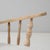 20th Century French Spindle-Back Oak Rocking Chair with Bouclé Cushions For Sale - Image 10 of 18