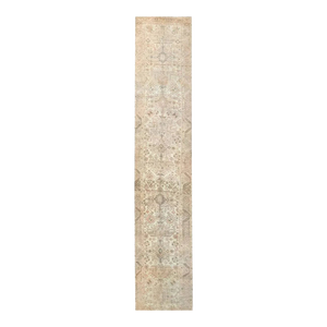 1970s Vintage Old Persian Karajeh Runner Rug 3x18