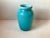 A rare baby-blue cased opaline glass vase by Michael Bang for Holmegaard, circa 1970. It is handblown and features a...