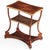 A Pair of Regency Style Rosewood, Leather and Bronze Mounted Three-Tier End Tables, C. 1900. Argentina. For Sale - Image 4 of 7