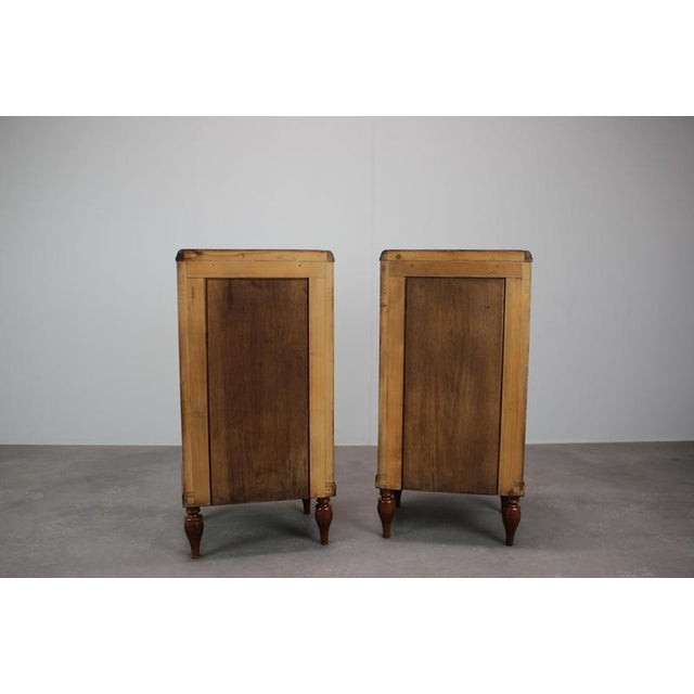 Art Deco Bedside Tables, Former Czechoslovakia, 1930s, Set of 2 For Sale - Image 9 of 18