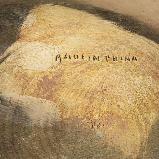 Mid Century Chinese Dragon Serving Bowl For Sale - Image 12 of 13