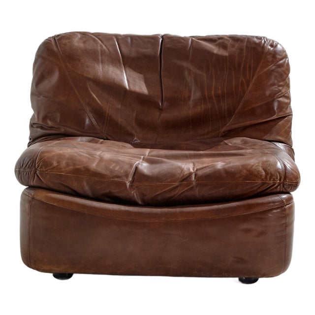 Modular Leather Sofa Set from Dreipunkt, 1970s, Set of 3 For Sale