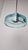 Mid-Century Modern Vintage Blue Glass Pendant Light by Flavio Poli for Seguso For Sale - Image 3 of 8