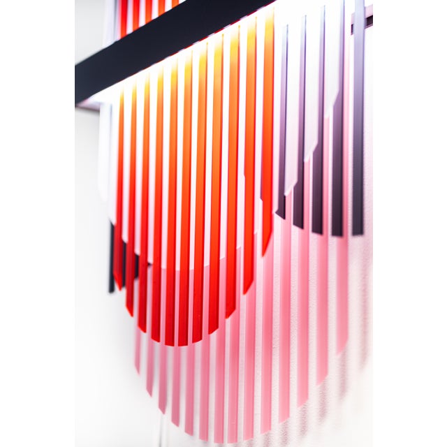 Plastic Lamina Light Yule by Tijs Gilde for Transnatural Label For Sale - Image 7 of 14