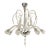 1970s Murano Glass Mid-Century Modern Chandeliers - A Pair For Sale