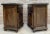 20th Spanish Nightstands with Drawer & Bronze Details, 1920, Set of 2 For Sale - Image 3 of 8