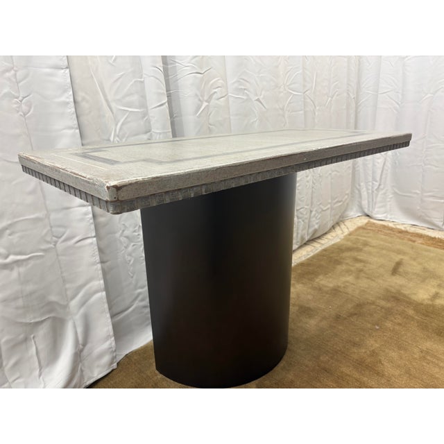 Italian Curated Attributed to Arhaus Bell’Arte Console Table For Sale - Image 3 of 18