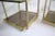Tommaso Barbi Smoked Glass and Brass Tables by Tommaso Barbi - a Pair For Sale - Image 4 of 13