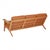 GE-290 Sofa in Cognac Bison Leather by Hans J. Wegner for Getama For Sale - Image 3 of 5