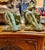 This is an iconic pair of Rookwood Pottery Bookends. The classic Rookwood crow (also known as a rook or raven) bookends...