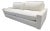 Rh Restoration Hardware Maxwell 2-Cushion Sofa 8' | Classic 40" Depth | Down-Feather | Performance Linen Weave – Natural For Sale