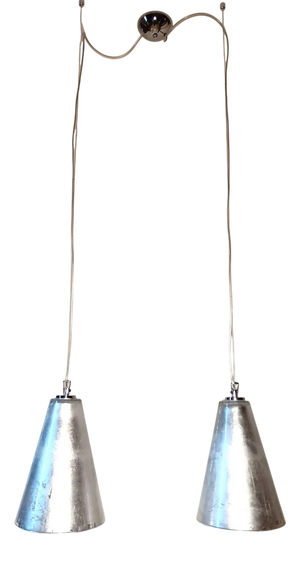 Vintage Pendant Light in Murano Glass, 1990s