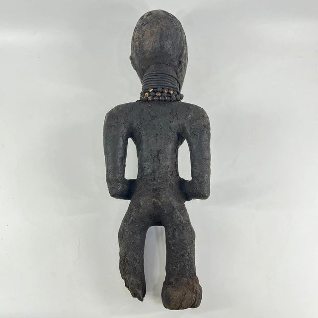 African Early 20th Century Nyamwezi Wood Fetish Figure Tanzania For Sale - Image 3 of 8