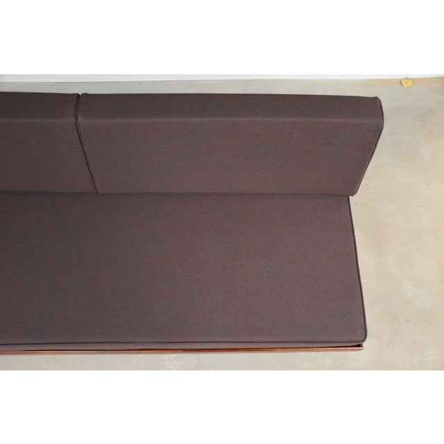 1950s Walnut Mid Century Daybed Sofa For Sale In Boston - Image 6 of 8