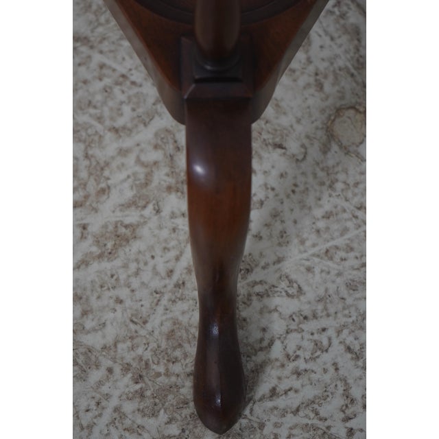 1950s Kittinger Colonial Williamsburg Cw-5 Mahogany Basin Stand For Sale - Image 9 of 15