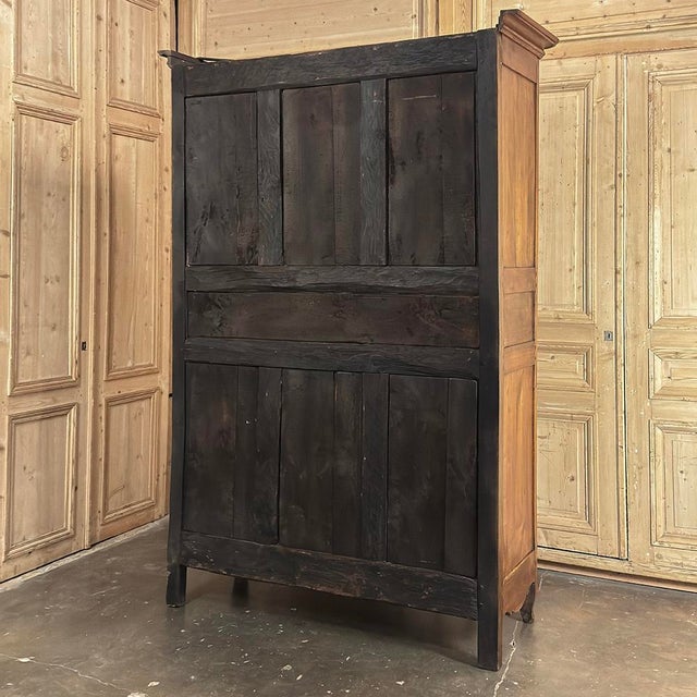 19th Century Country French Fruitwood Armoire From Normandy For Sale - Image 18 of 18