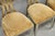 Vintage Postmodern Regency Style Brushed Steel Spade Back Dining Chairs Set of 4 For Sale - Image 11 of 18