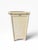 1970s Henredon “Scene Ii” Hollywood Regency Buffet Server – Faux Goatskin Lacquer, Flip-Top Design For Sale In Boston - Image 6 of 14