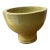 Mid 20th Century Modern Lime Glazed Art Pottery Footed Pedestal Vase/Vessel For Sale