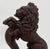 Early 20th Century Substantial Vintage Cast Iron Lion Doorstop For Sale - Image 5 of 6