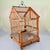 Art Deco Orange Japanned Metal Bird Cage, Hand-Painted, Circa 1900-1920 For Sale - Image 13 of 18