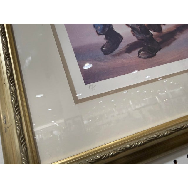 Art Deco 1980s Barry Leighton-Jones Lithograph Signed Artist Proof AP For Sale - Image 3 of 5