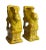 Pair of Chinese Foo Dog Joss Stick Holders For Sale In New York - Image 6 of 8