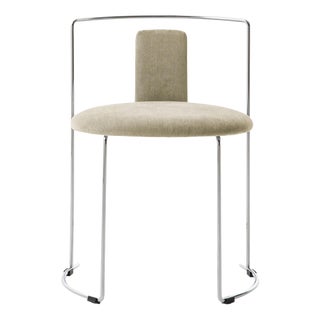 Mid-Century Metal Frame Gaja Chair by Kazuhide Takahama for Cassina For Sale