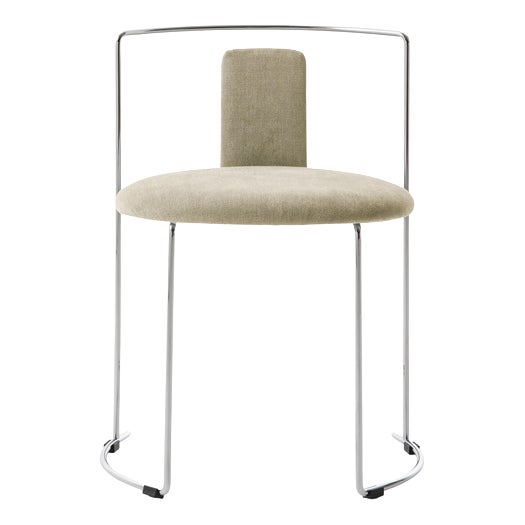 Mid-Century Metal Frame Gaja Chair by Kazuhide Takahama for Cassina For Sale
