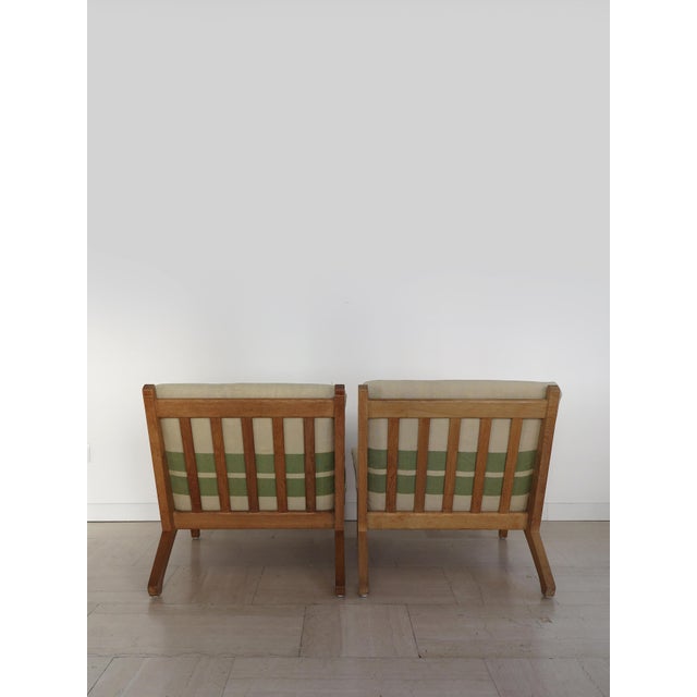 Scandinavian Model GE-370 Armchairs by Hans J. Wegner for Getama, Denmark, 1960s, Set of 2 For Sale - Image 6 of 16