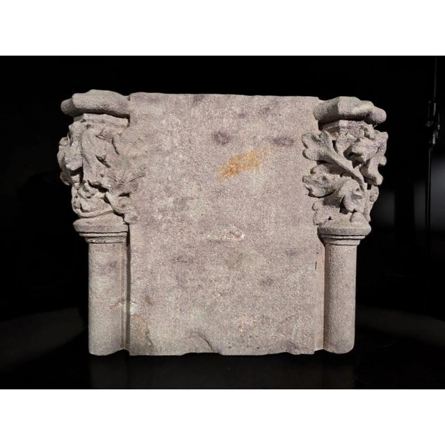 Antique Gothic Capital, 1750 For Sale - Image 11 of 12
