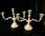 Mid 20th Century Mid 20th Century French Silver Plate Candelabra Pair For Sale - Image 5 of 12