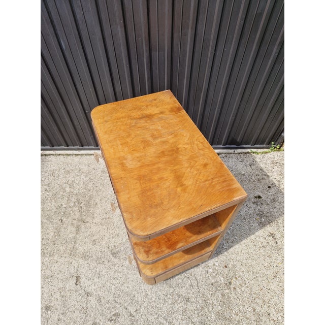 1930s Art Deco Walnut Burl Cabinet, 1930s For Sale - Image 5 of 17