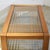 1970s Coffee Table in Wood and Glass with Geometric Grid by Ettore Sottsass for Santambrogio e De Berti, 1970s For Sale - Image 5 of 12