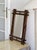 Beautiful tramp art mirror with pyramid shaped details. In great condition, fully hand made.