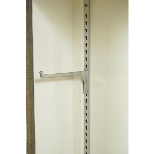 Vintage European Glass Front Store Display Storage Case Counter For Sale In New York - Image 6 of 12