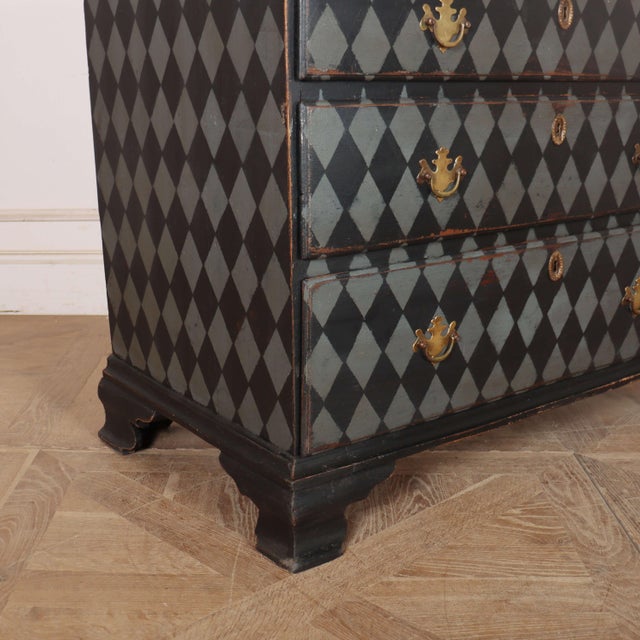 English Painted Chest of Drawers For Sale - Image 4 of 12