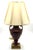 Age: Approx: 20 Years Old Details: Stunning Maroon & Gold Leaf Finish High Quality Construction Solid Brass Hardware...