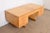 Henredon Milo Baughman Style Burl Wood and Macassar Ebony Executive Desk by Henredon For Sale - Image 4 of 13