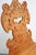 Neo-Baroque Folk Art Plank Chair Awith Vegetable Ornamentation, Italy, 1950 For Sale - Image 6 of 9