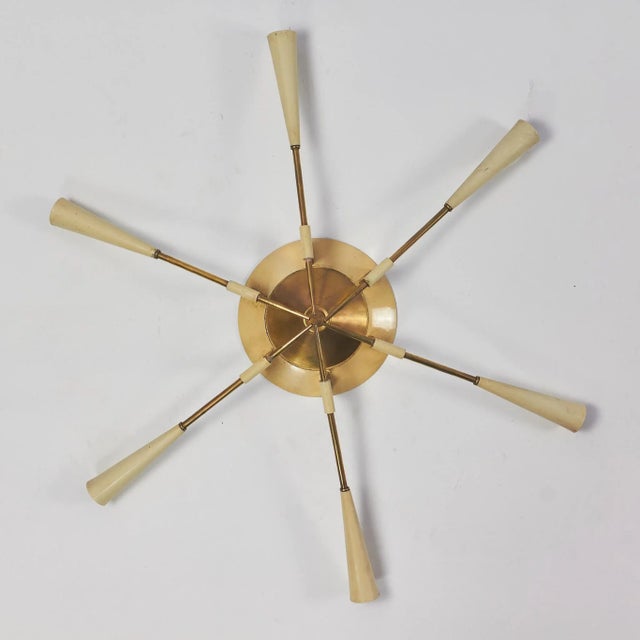 Wall or Ceiling Lamps from Stilnovo, 1950s, Set of 2 For Sale - Image 16 of 18