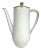 Mid-Century German White Porcelain Coffee Pot For Sale