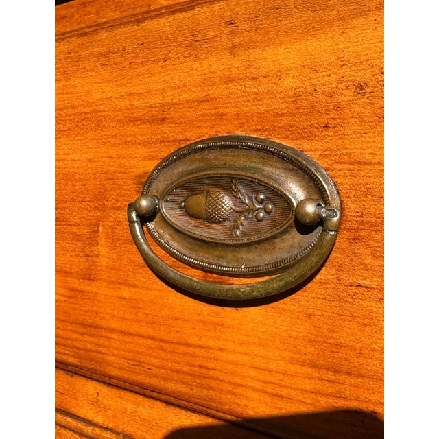 Antique Chippendale New Hampshire Maple Chest on Chest With Hidden Lock Feature For Sale In Boston - Image 6 of 12