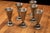 Metal Mid-20th Century Havstad Scandinavian Modern Pewter Decanter and Cordial Set — 8 Pieces For Sale - Image 7 of 9