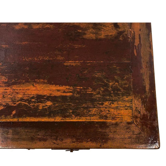 19th Century Antique Chinese Ming Style Cabinet/Sideboard For Sale - Image 9 of 11