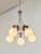 Mid-Century Modern Mid 20th Century Styled After Scolari Vintage Chrome Pendant Chandelier For Sale - Image 3 of 10